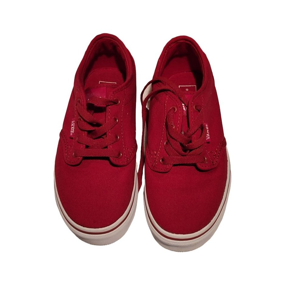 New with Box! - Vans Atwood Deluxe Red | Youth 3.0
